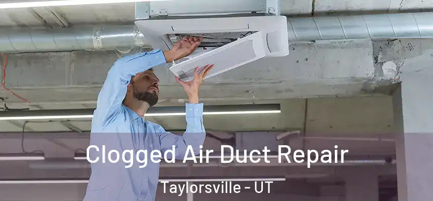 Clogged Air Duct Repair Taylorsville - UT