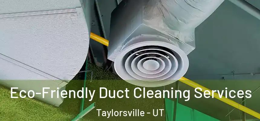  Eco-Friendly Duct Cleaning Services Taylorsville - UT
