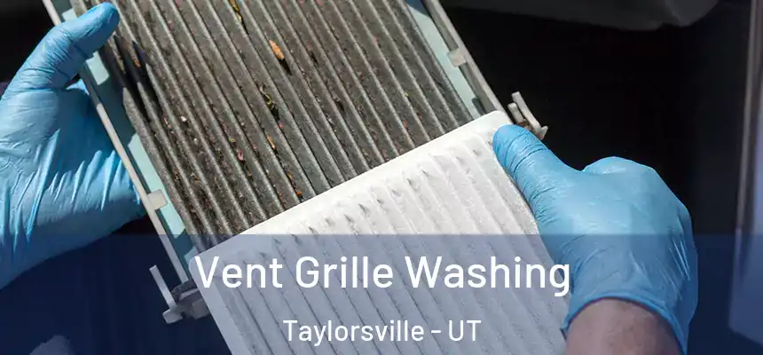  Vent Grille Washing Taylorsville - UT